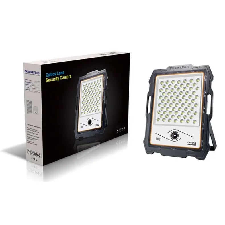 Vue alternative 1 - Solaire LED avec Caméra Surveillance HD