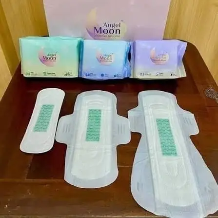 Vue alternative 1 - Serviette hygiénique Angel Moon