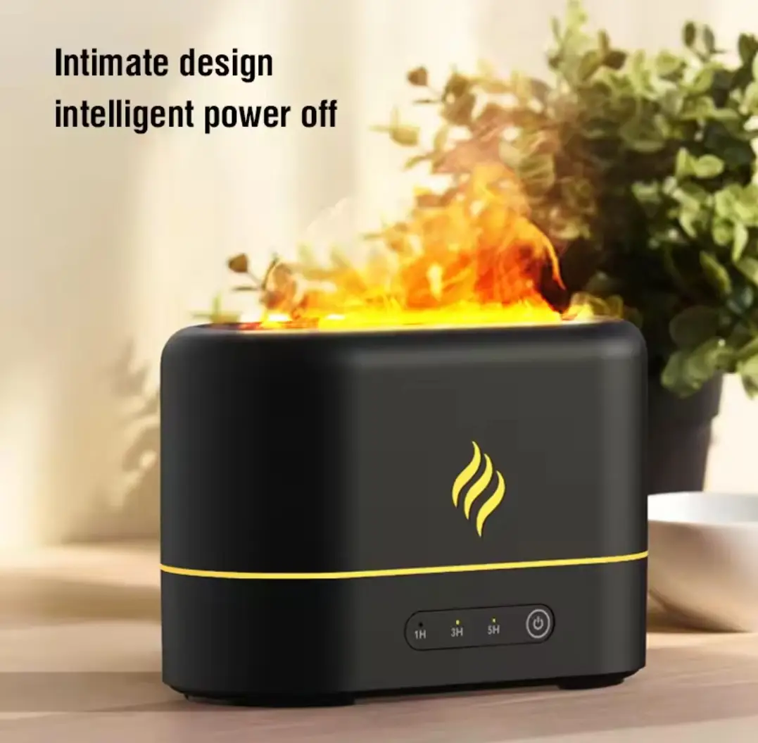 Vue alternative 6 - ? Humidificateur Aromathérapie à Flamme Multicolore – Ambiance, Relaxation &amp; Bien-être