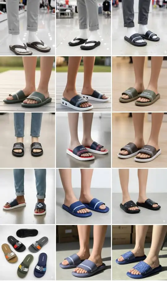 Vue alternative 1 - Tu connais cette sensation de rentrer chez toi, d’enlever tes chaussures, et de glisser tes pieds dans une paire de claquettes douces, légères et apaisantes ?