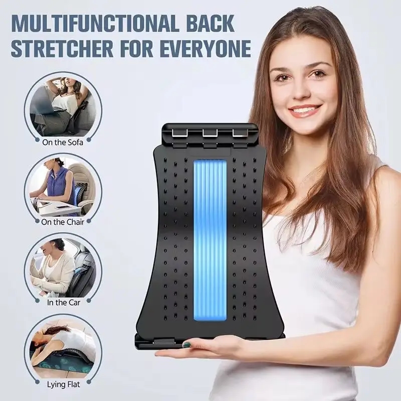 Vue alternative 3 - Dispositif d’étirement dorsal