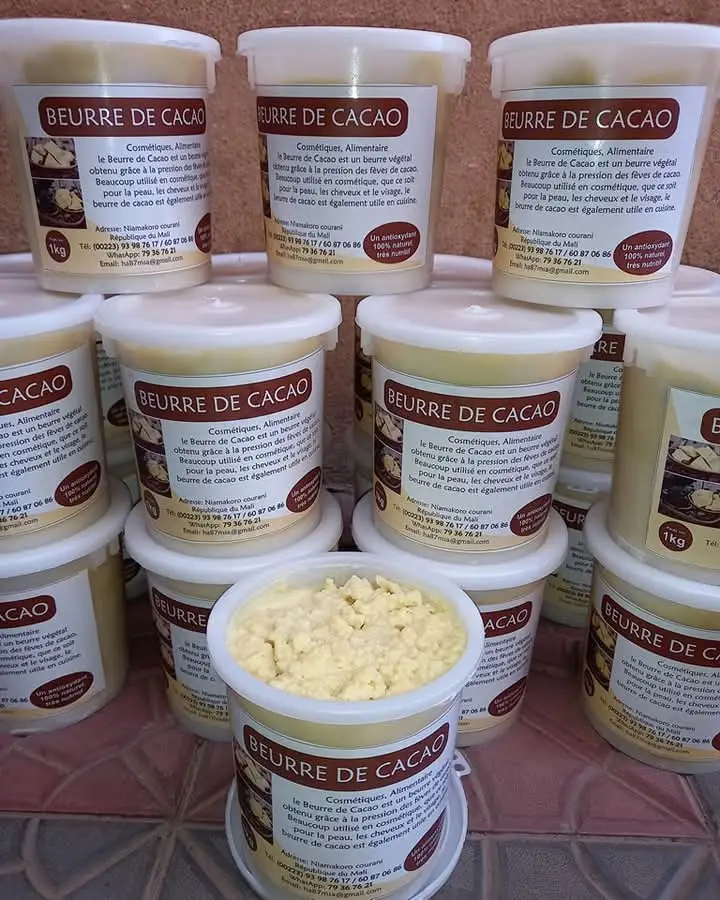 Vue alternative 1 - Beurre de cacao