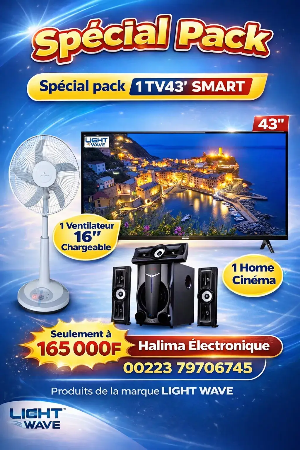 Vue alternative 1 - Kit Tv32 smart 