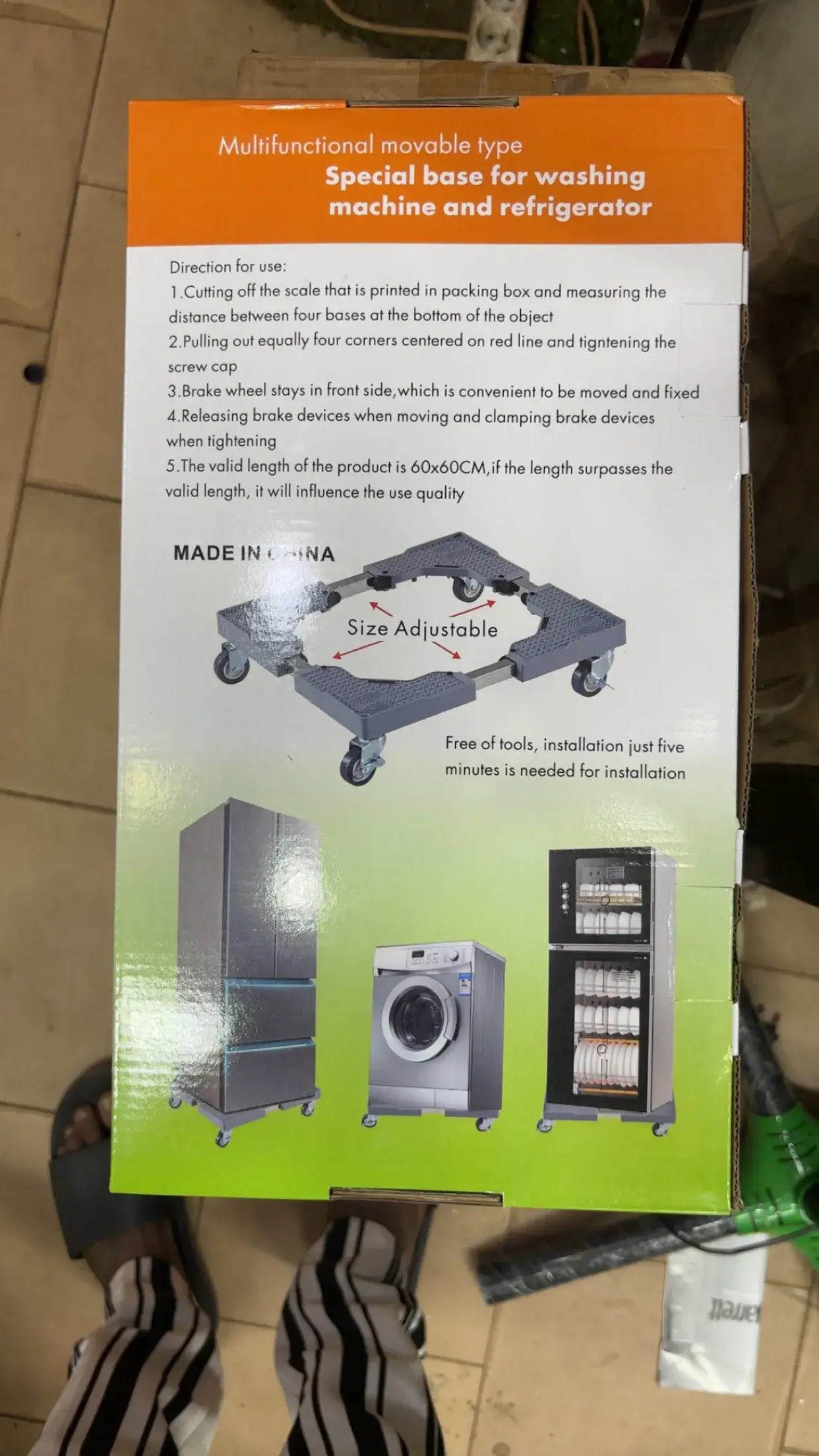 Vue alternative 1 - Frigo sport 