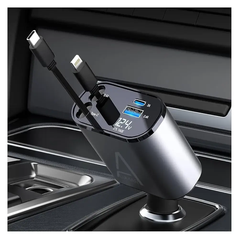 Vue alternative 3 - chargeur de voiture multifonction (adaptateur allume-cigare) ????????