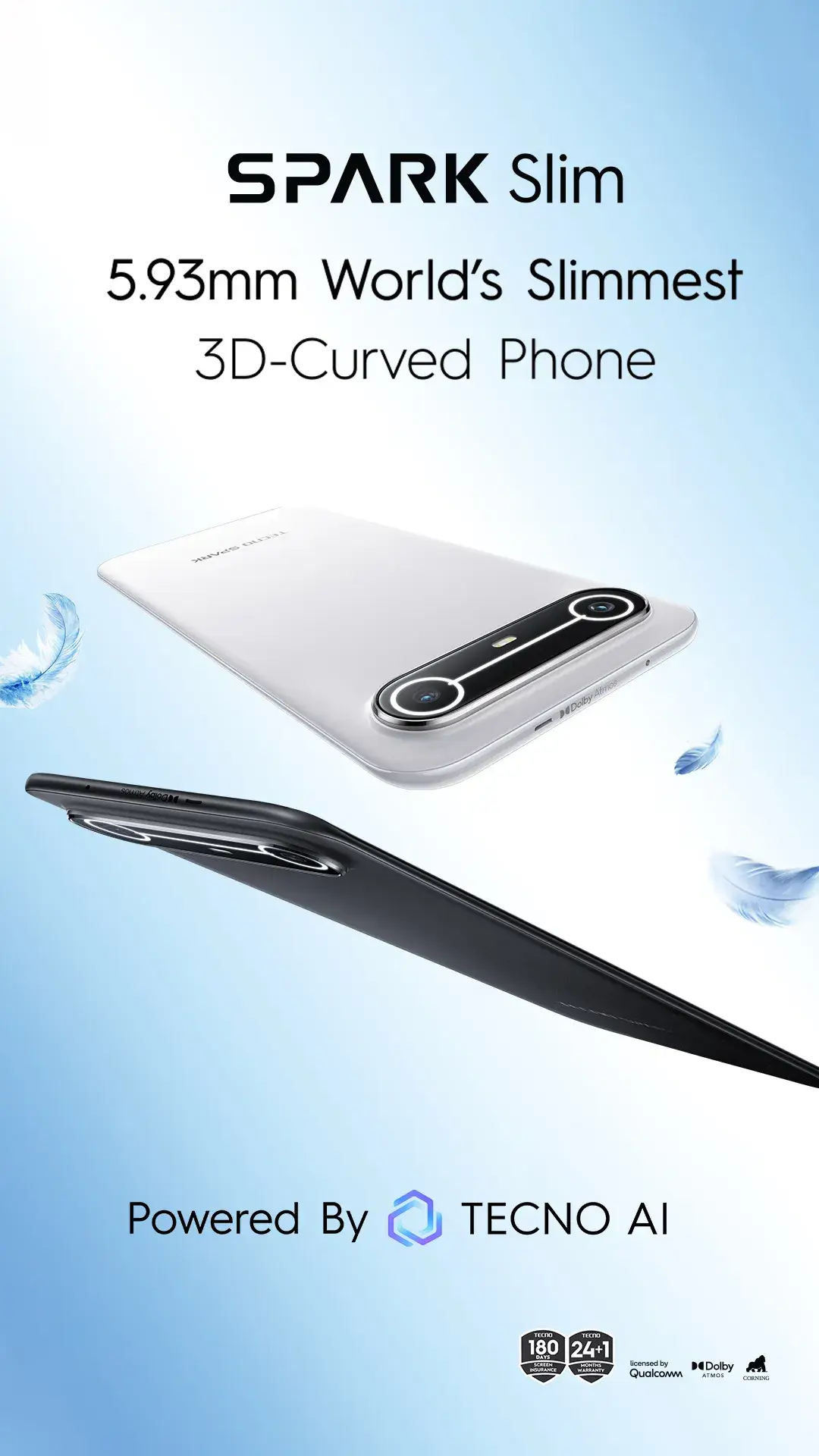 Vue alternative 3 - TECNO SPARK SLIM