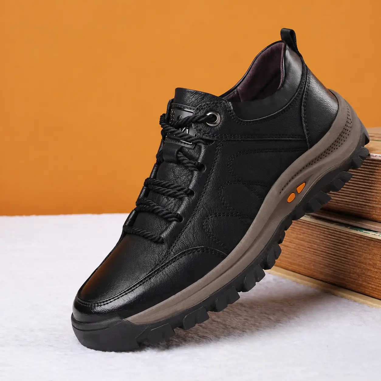 Vue alternative 7 - CHAUSSURES OUTDOOR EN CUIR – MODÈLE CONFORT & RÉSISTANCE