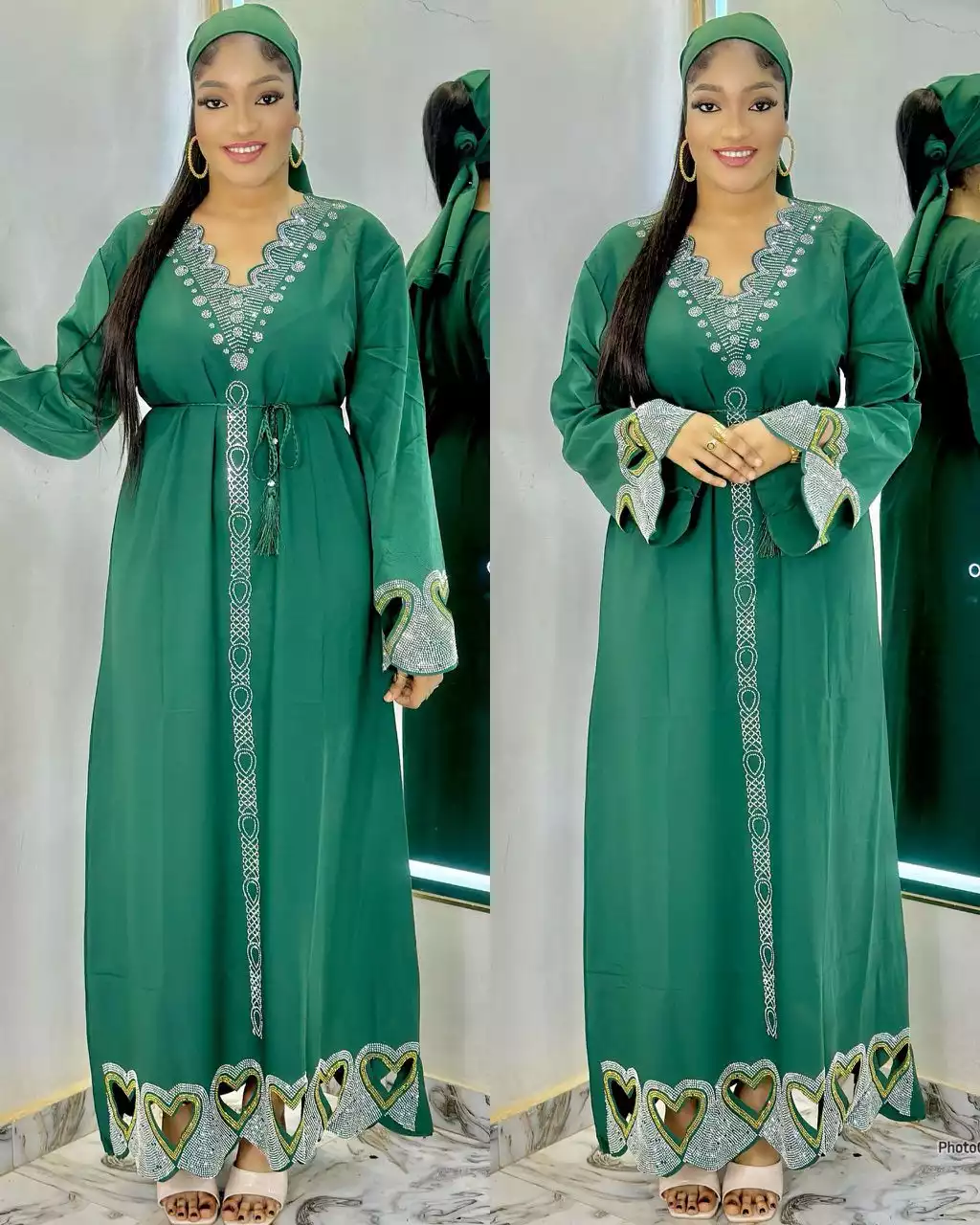 Abaya Robe - Vue détaillée 1