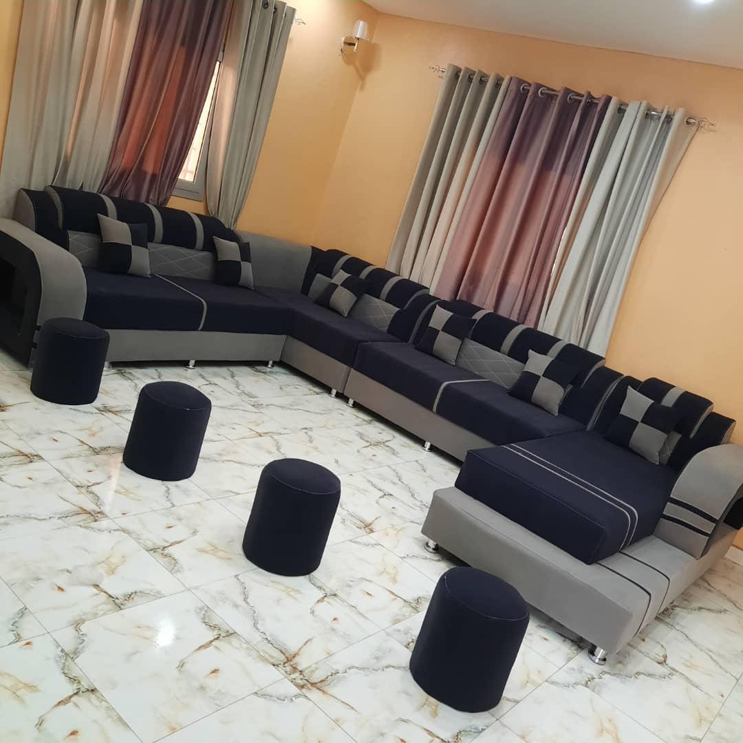 Fauteuil marocain 6 Places pour grand salon - Vue détaillée 1