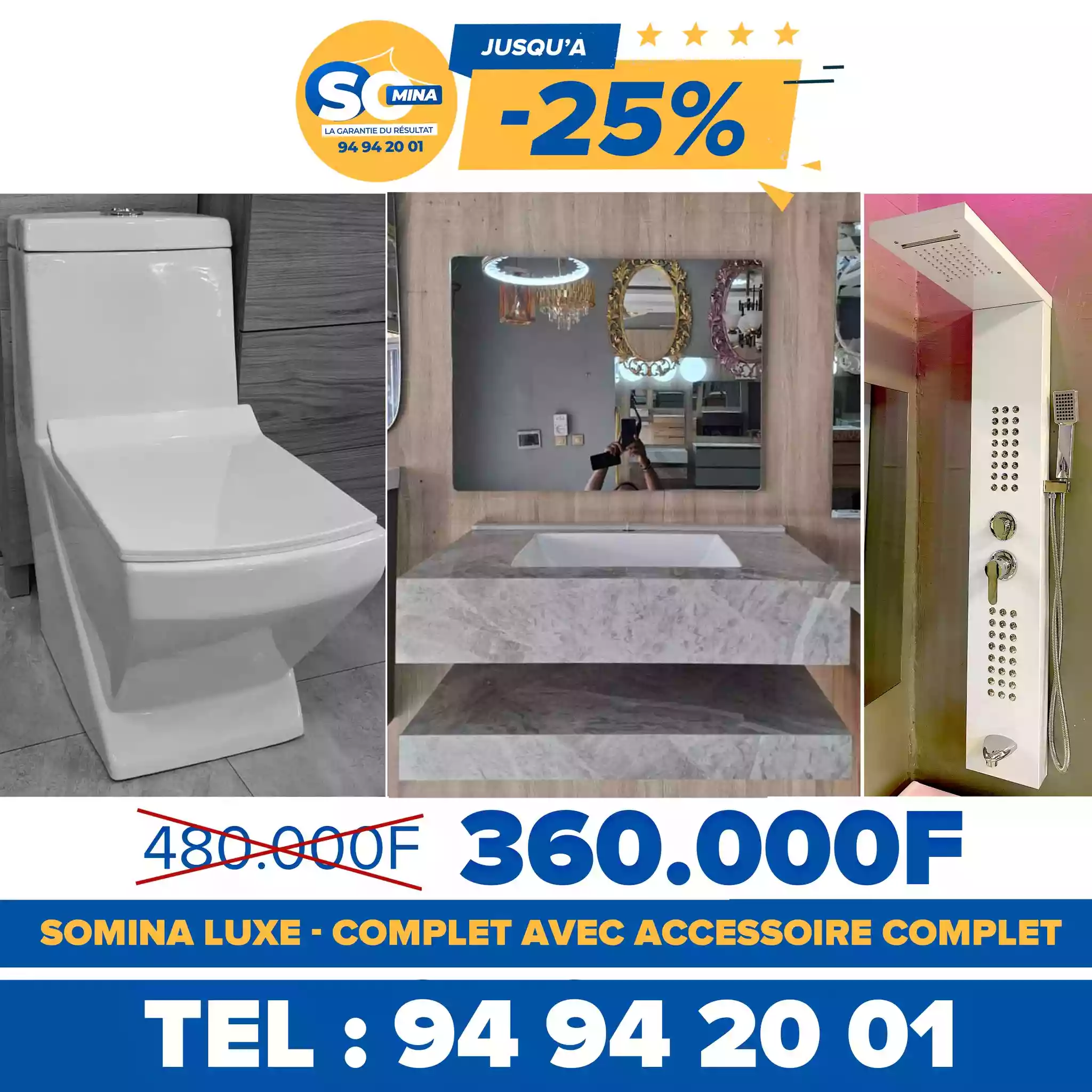Toilette complet Promo -25% - Vue détaillée 1