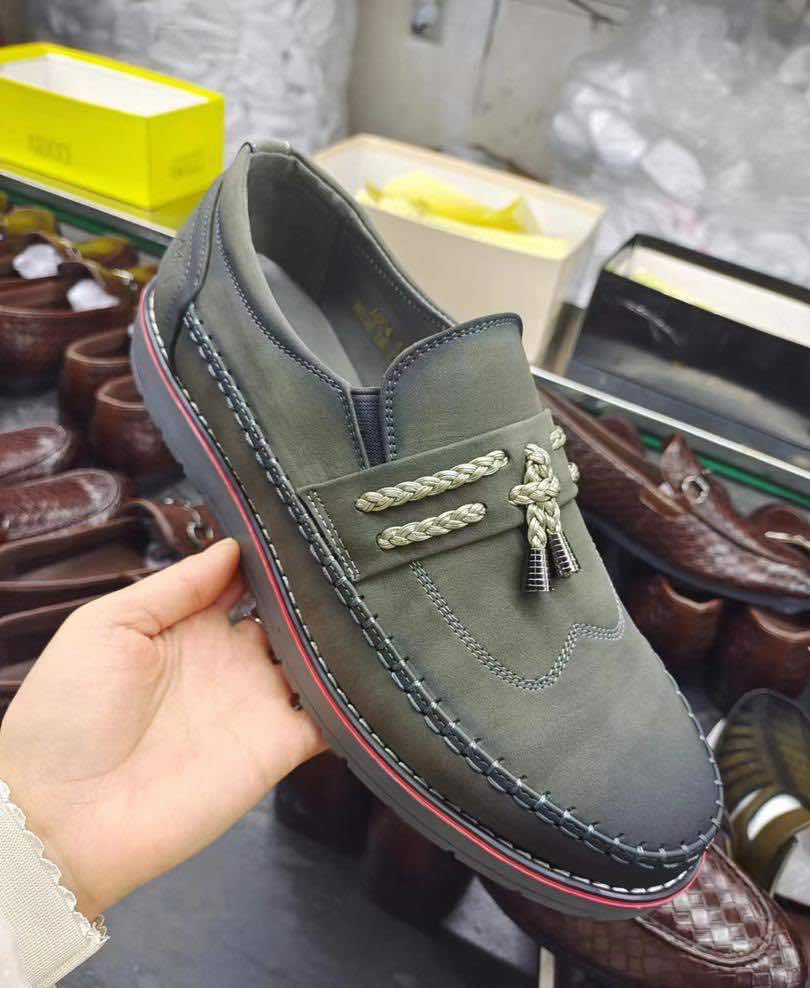 Chaussures Dummer Pour Homme Mocassin en Cuir Couleur Noir - Vue détaillée 2