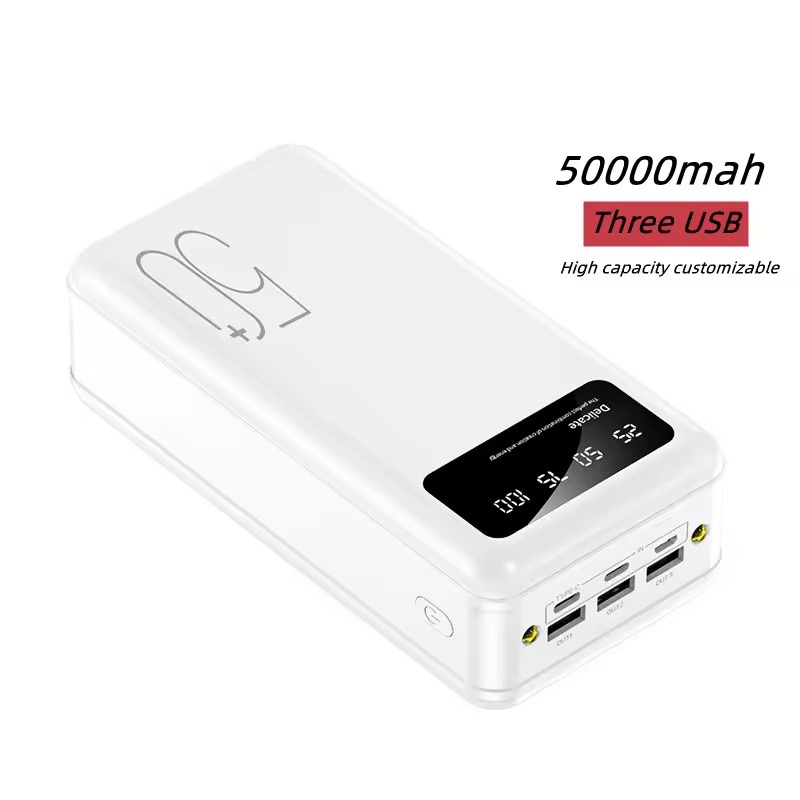 Powerbank 50000mah Entré Usb, DC, Micro USB, Type-C - Vue détaillée 4