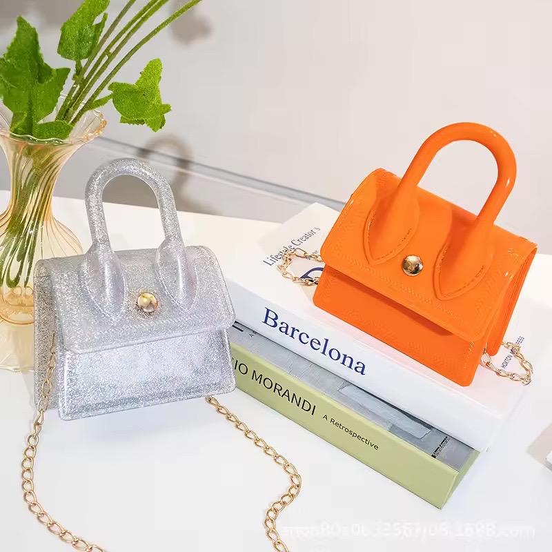 Petit sac carré motif Crocodile femmes  - Vue détaillée 1