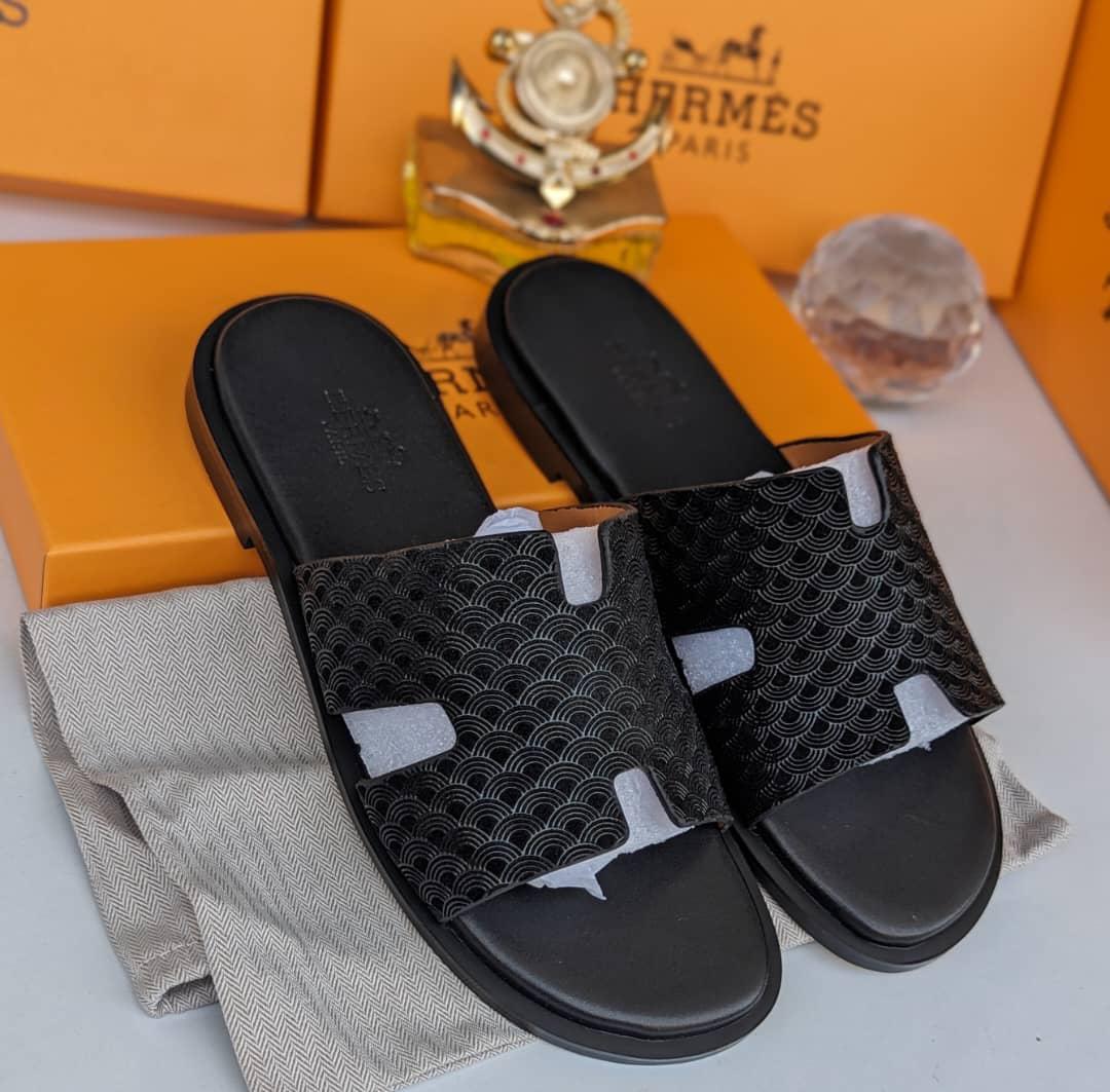 Chaussures en Cuir Pour Homme HERMES PARIS - Vue détaillée 4