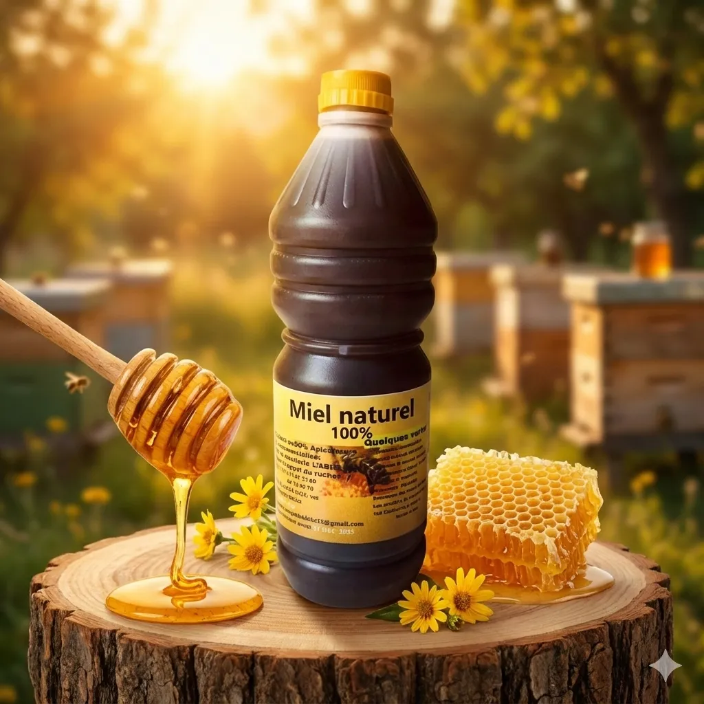 MIEL NATUREL 100% - Vue détaillée 4