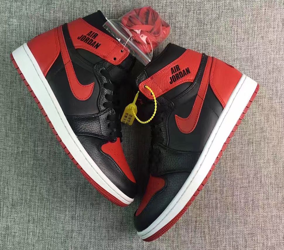 Air Jordan 1 mid banned - StreetLab® - Vue détaillée 3