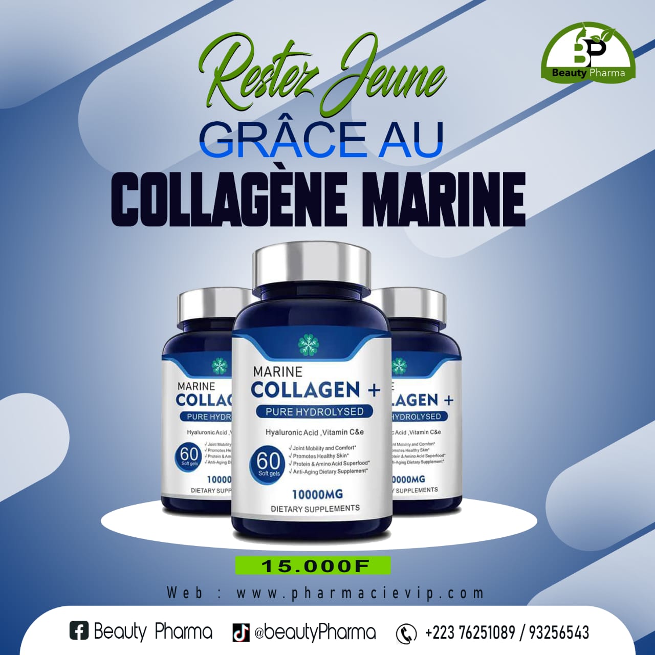 Collagen marin b/60 - Vue détaillée 1