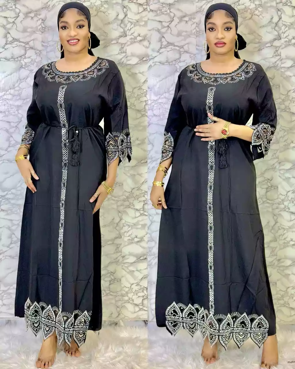 Abaya Robe - Vue détaillée 5