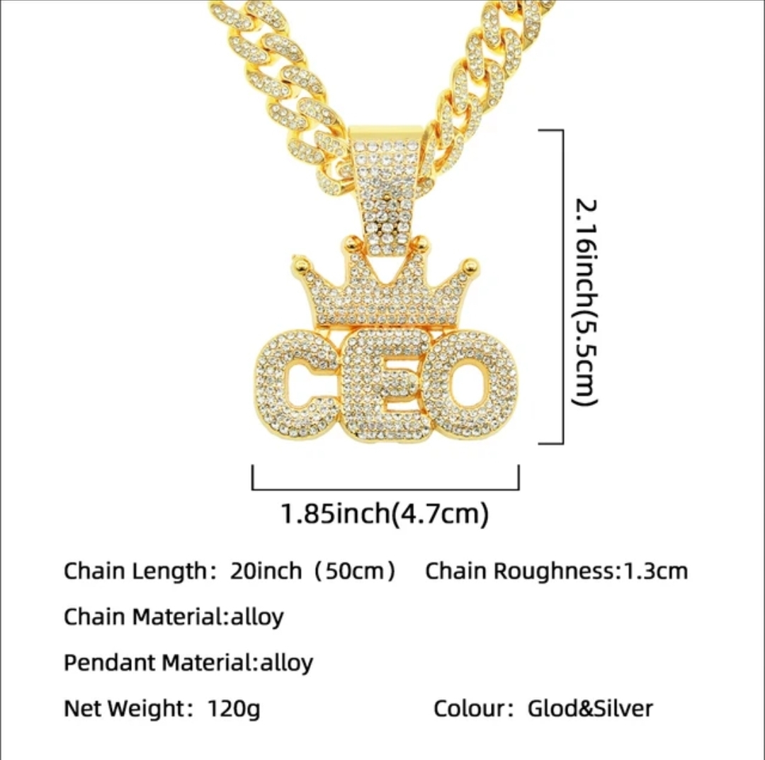 Collier Hip Hop - Vue détaillée 2