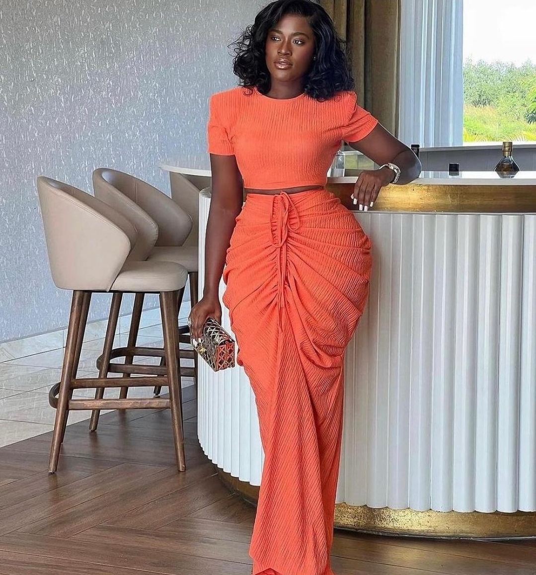 Jupe froncée et un débardeur assorti  - Vue détaillée 3