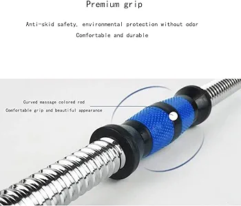 Marque : DXIN DXIN Haltère 30kg Fitness haltère, Convient aux Hommes et aux Femmes, l' haltère est très adapté à la Musculation, à l'haltérophilie, à la Formation, à la Maison (Color : Silver, Size : 30kg*2) - Vue détaillée 1