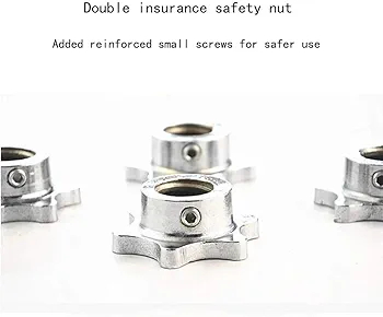 Marque : DXIN DXIN Haltère 30kg Fitness haltère, Convient aux Hommes et aux Femmes, l' haltère est très adapté à la Musculation, à l'haltérophilie, à la Formation, à la Maison (Color : Silver, Size : 30kg*2) - Vue détaillée 2