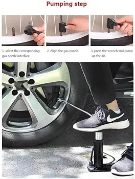 Mini Foot Pump - Vue détaillée 2