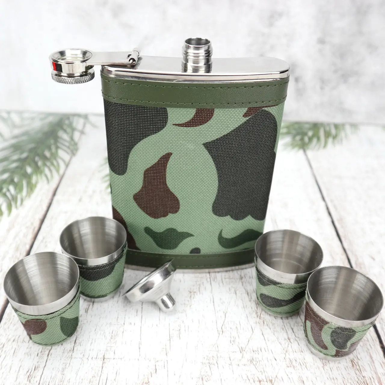 Flasque camouflage- bouteille d'eau  - Vue détaillée 3