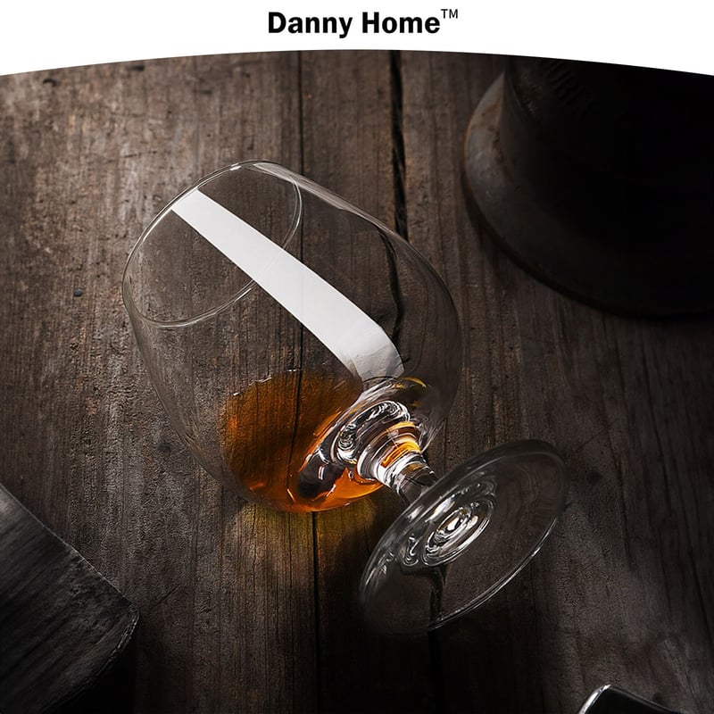 Ensemble de 2 verres à cognac classiques de 800 ml. - Vue détaillée 1