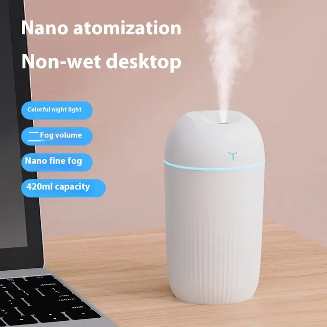 Mini Humidificateur,diffuseur de parfum,voiture,bureau - Vue détaillée 4