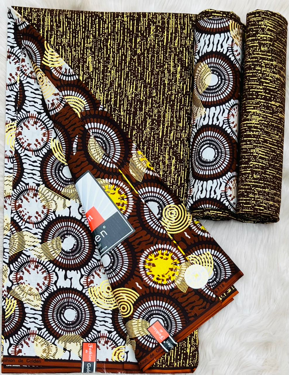 Wodine tissus 3 mètres multicolores  - Vue détaillée 9