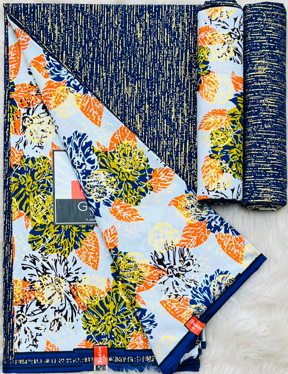 Wodine tissus 3 mètres multicolores  - Vue détaillée 11