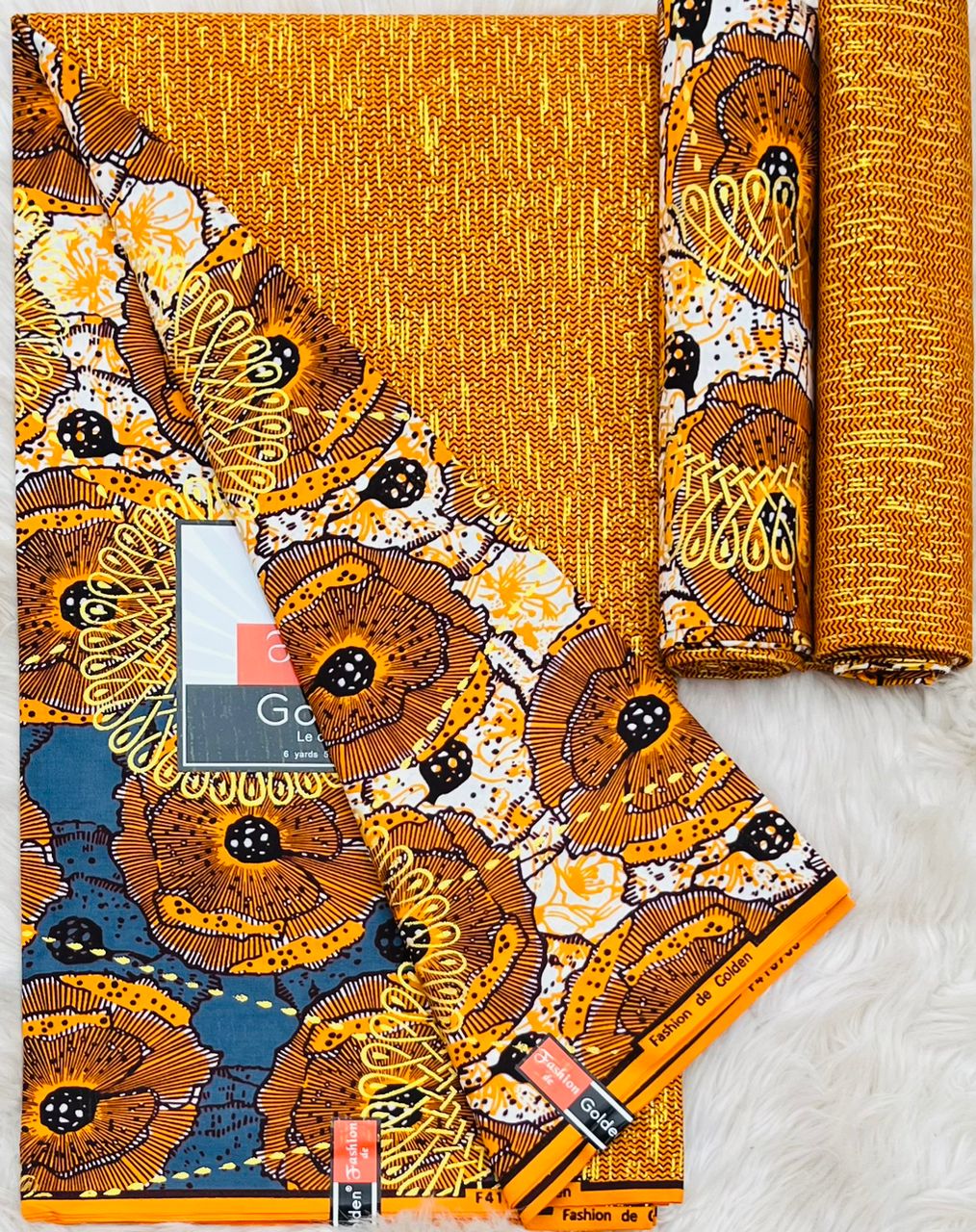 Wodine tissus 3 mètres multicolores  - Vue détaillée 13