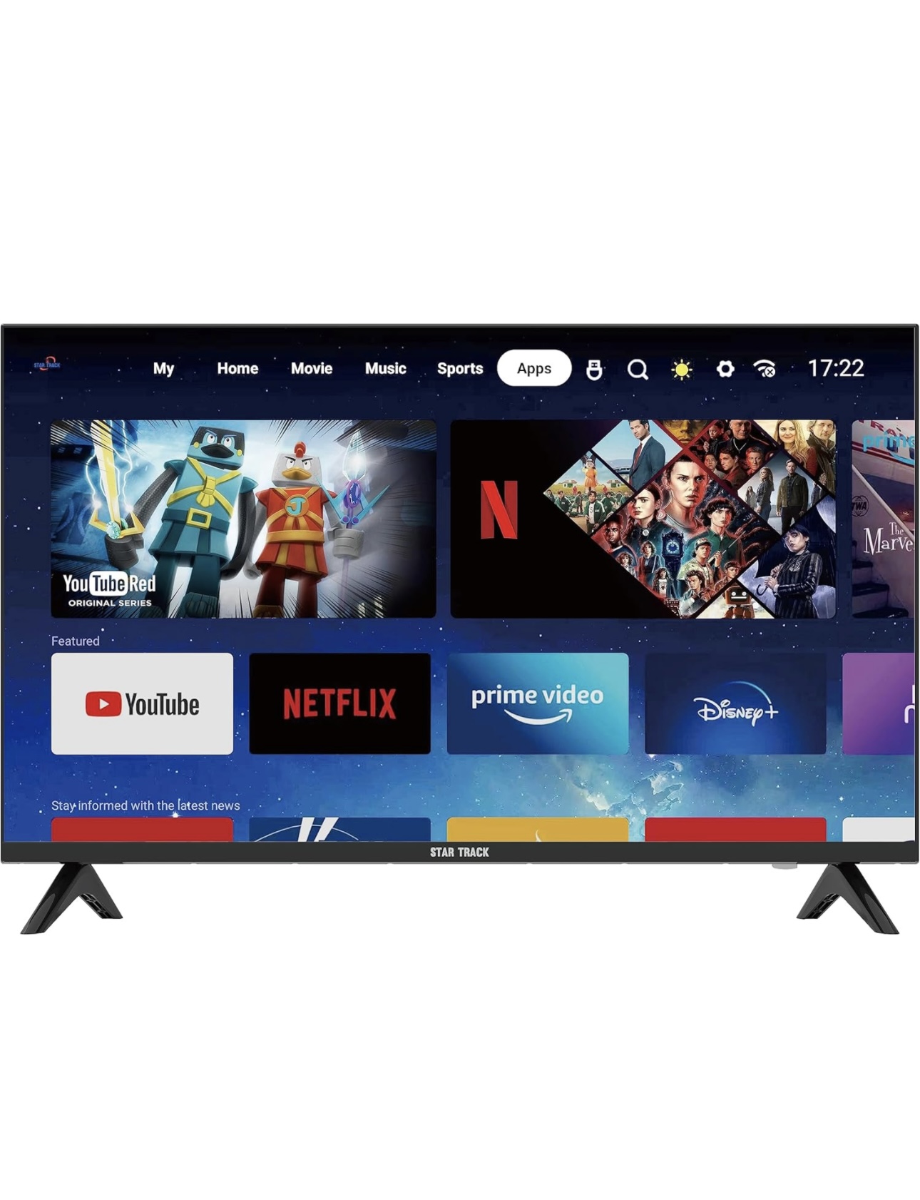 TV 85 Smart Android  - Vue détaillée 5