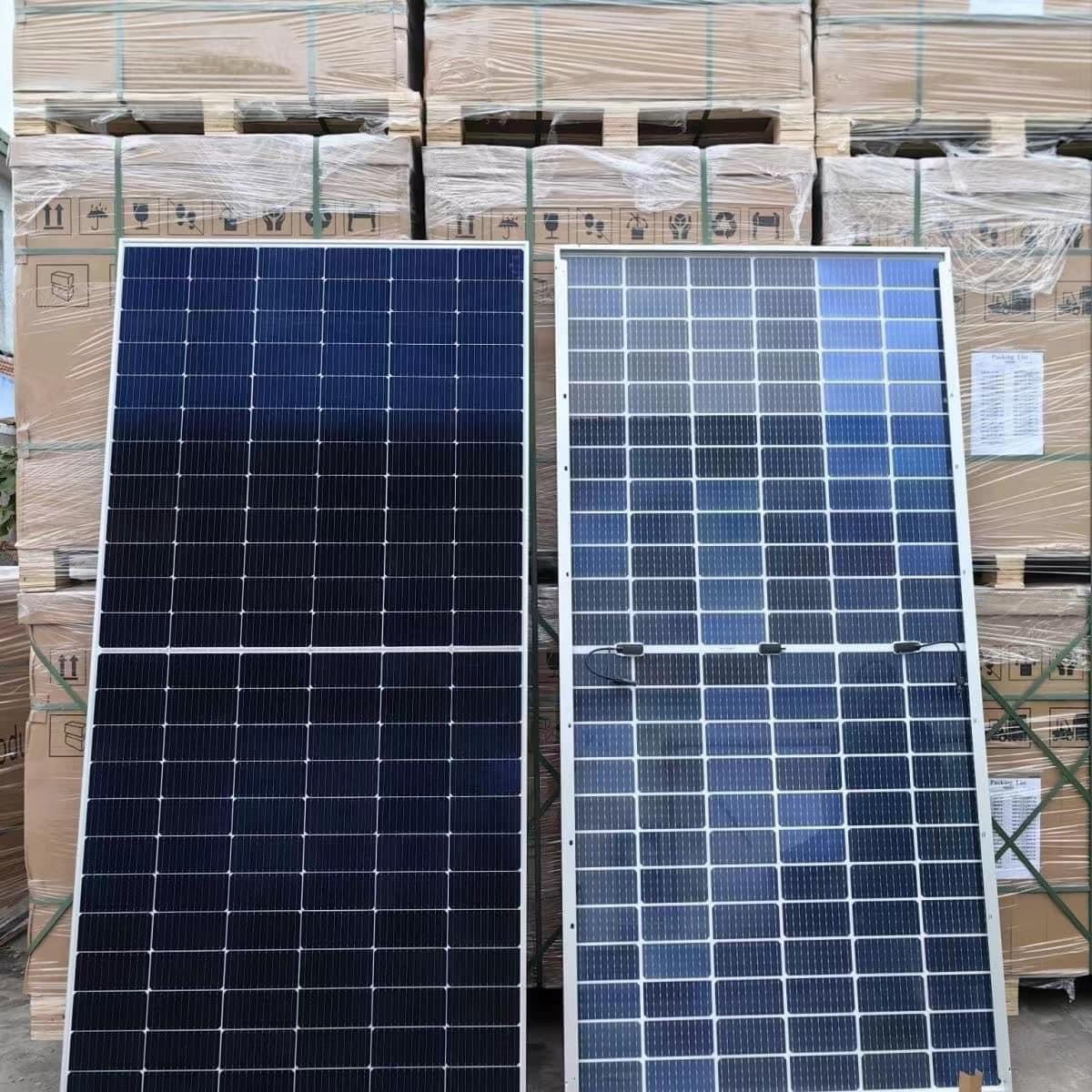 Panneaux solaires 445 watts bifacial  - Vue détaillée 1