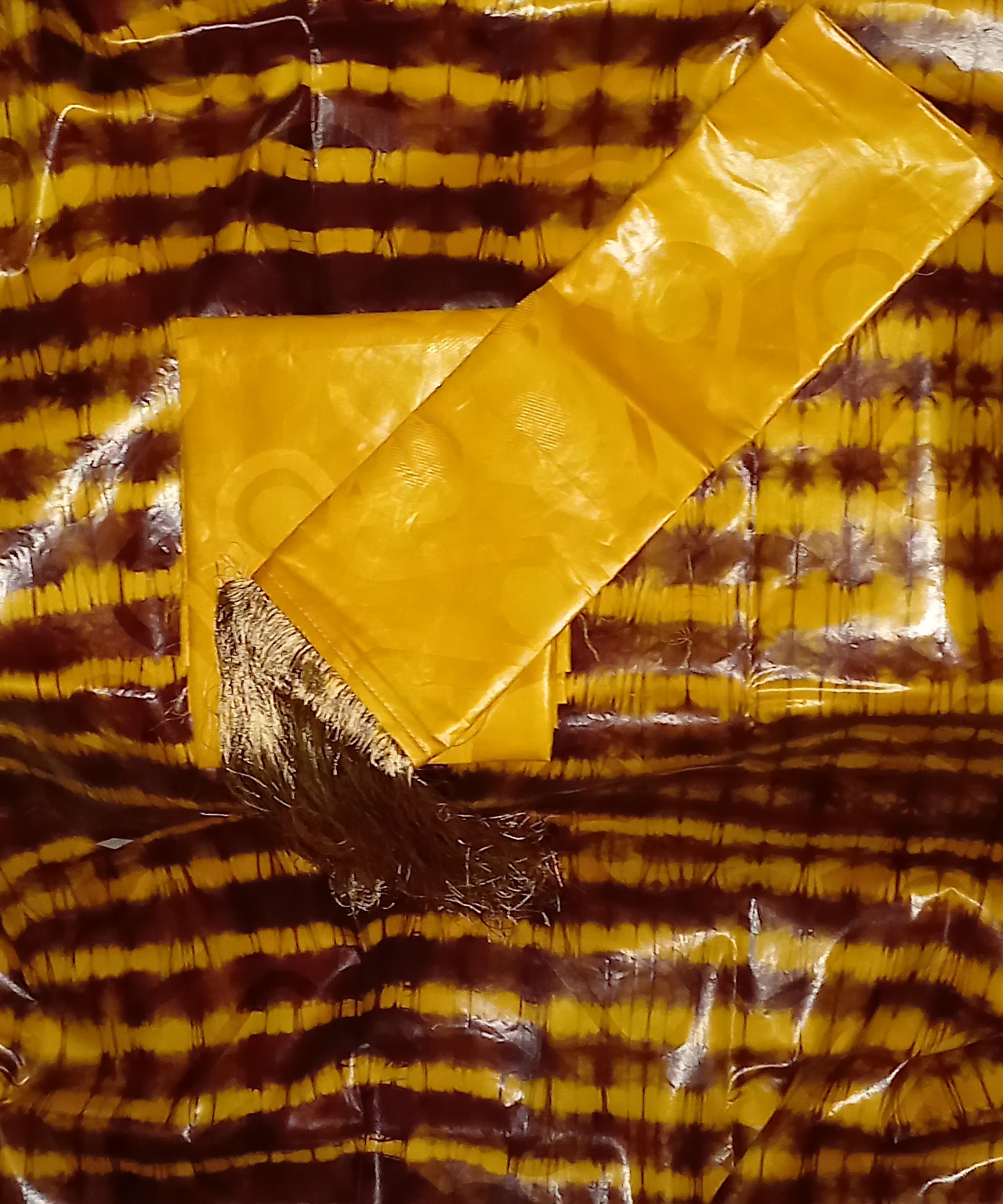 Bazin riche teinte  - Vue détaillée 1