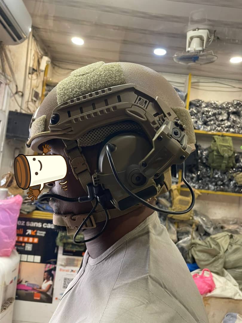 Casque anti balle  - Vue détaillée 2