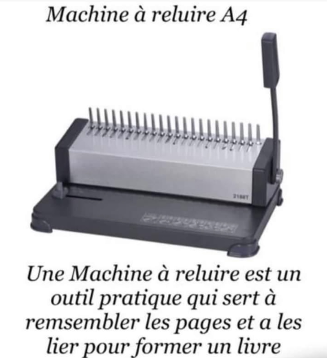 Machine à reluire A4  - Vue détaillée 1