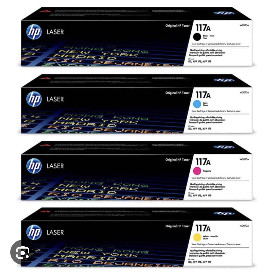 Cartouche 4 couleurs HP Original  - Vue détaillée 2