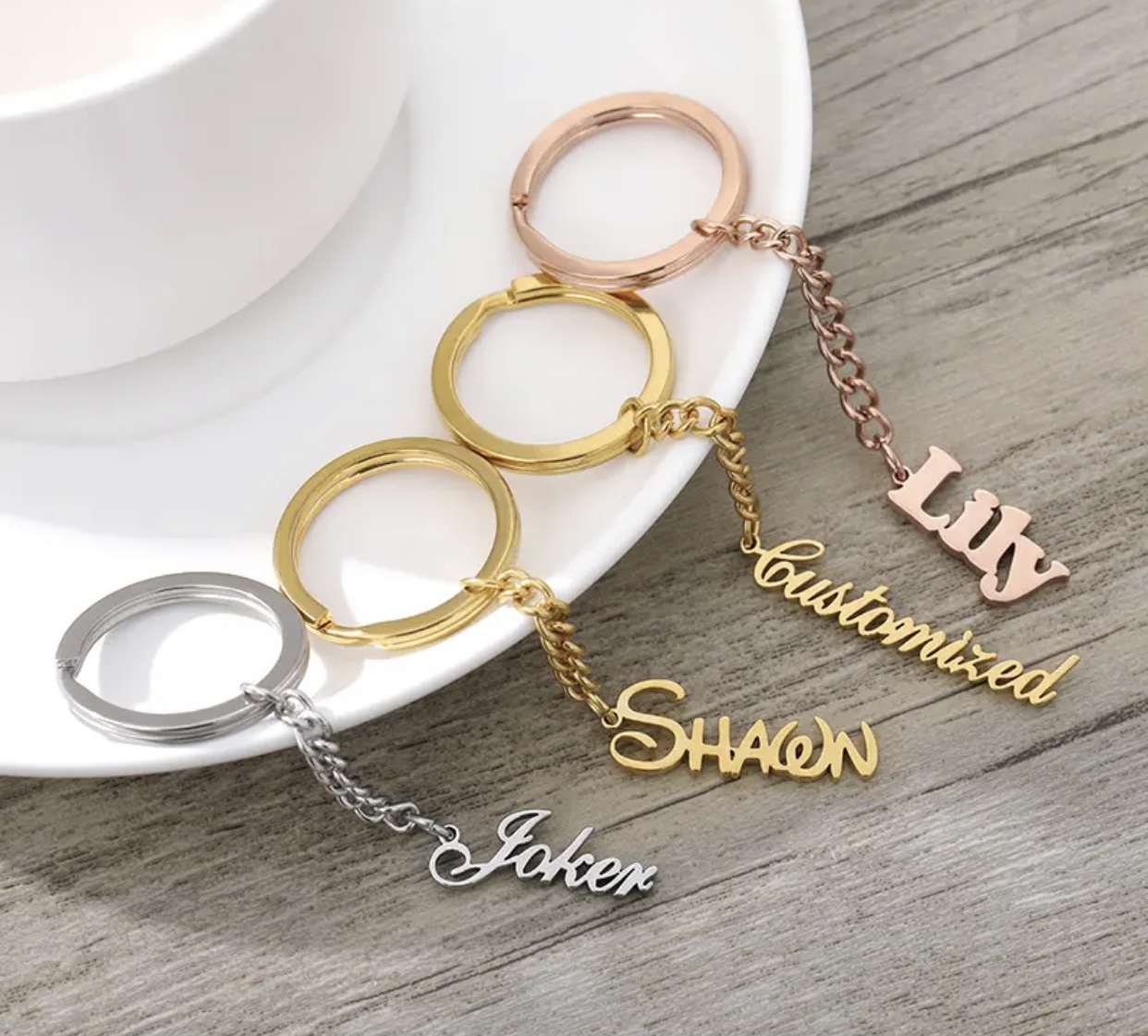 Porte clé personnalisée  - Vue détaillée 1