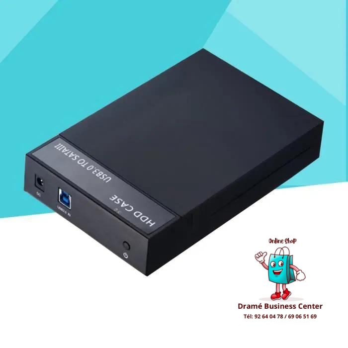 Boîtier disque dur bureautique  - Vue détaillée 1