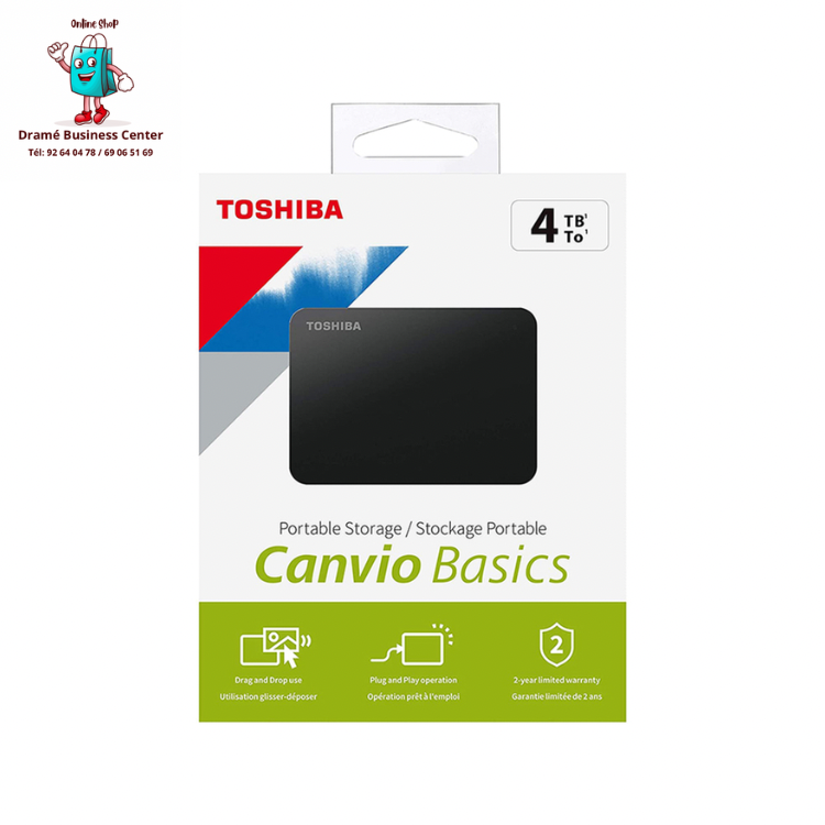 Disque Dur externe  - Vue détaillée 2