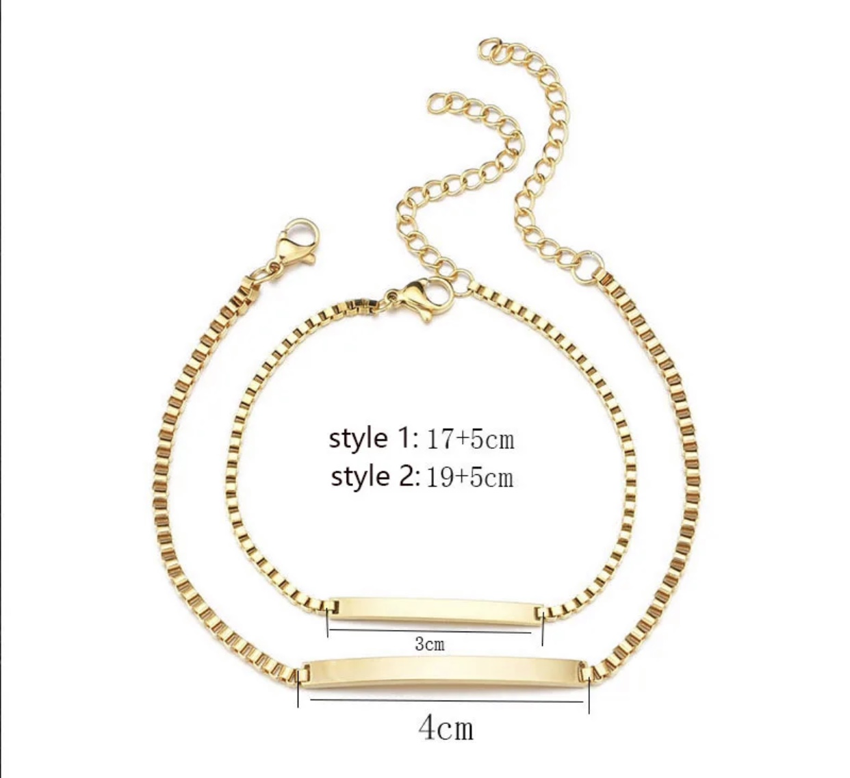 Bracelet personnalisé pour hommes et femmes  - Vue détaillée 2