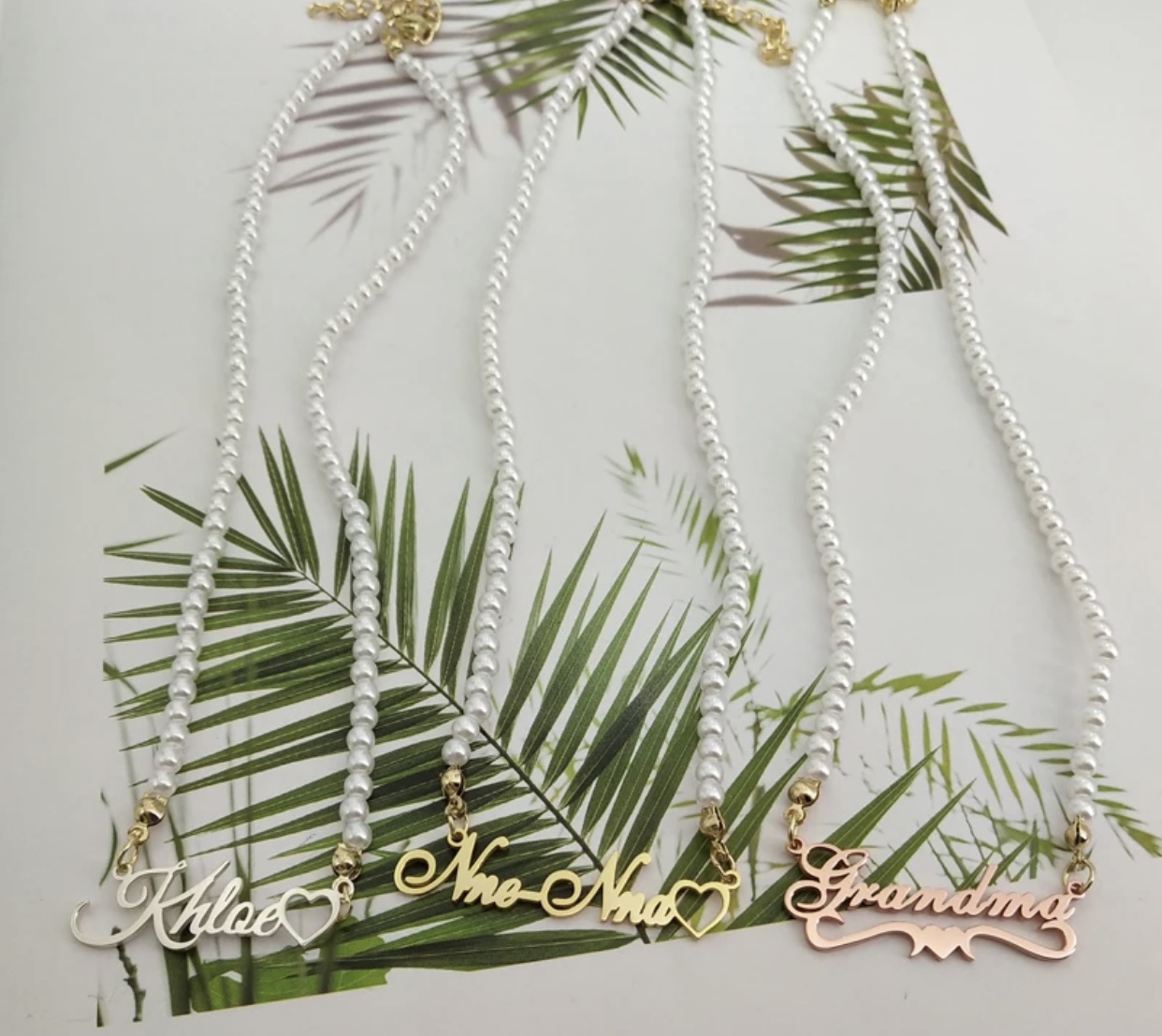 Collier perles personnalisés  - Vue détaillée 2