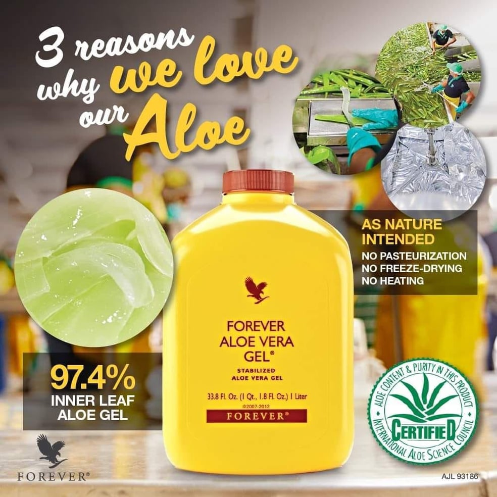 Forever Aloe Vera Gel - Vue détaillée 2