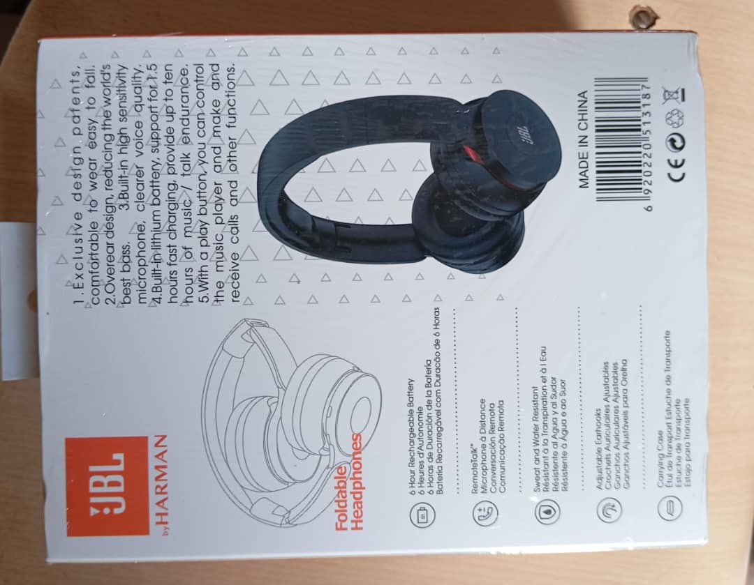 Casque bluetooth JBL Y68 - Vue détaillée 2