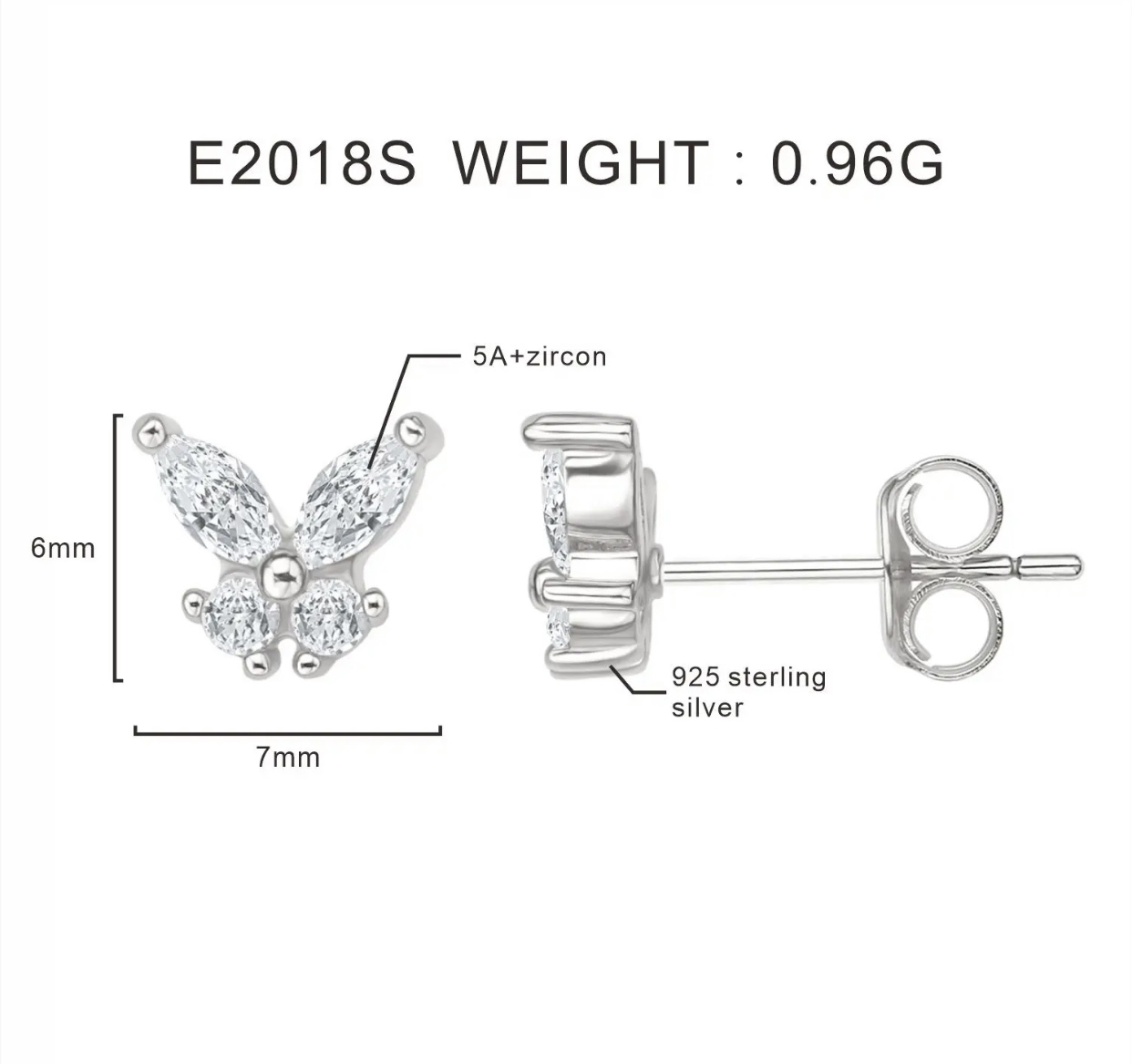 Ensemble boucles bague en argent  - Vue détaillée 3