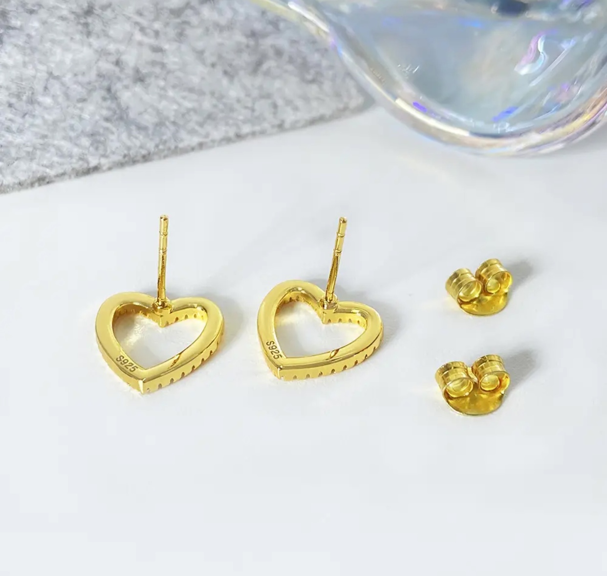 Ensemble collier boucles en argent  - Vue détaillée 3