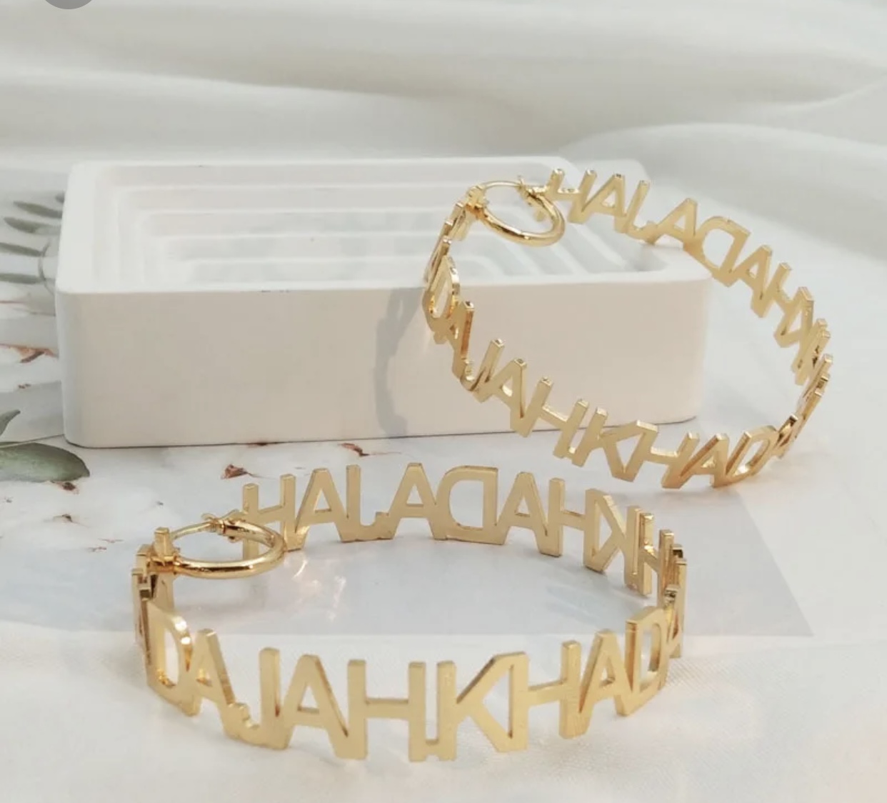 Boucles d’oreilles personnalisés pour femme  - Vue détaillée 4