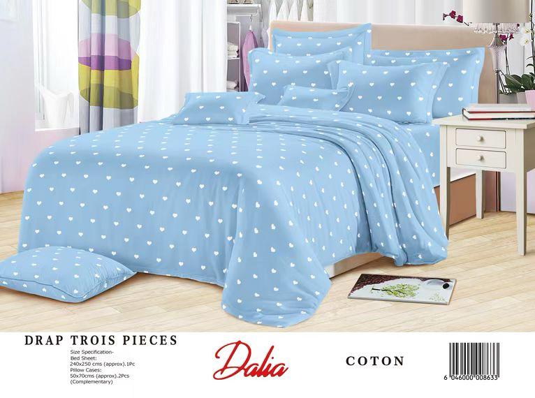 Drap 3 places  - Vue détaillée 5